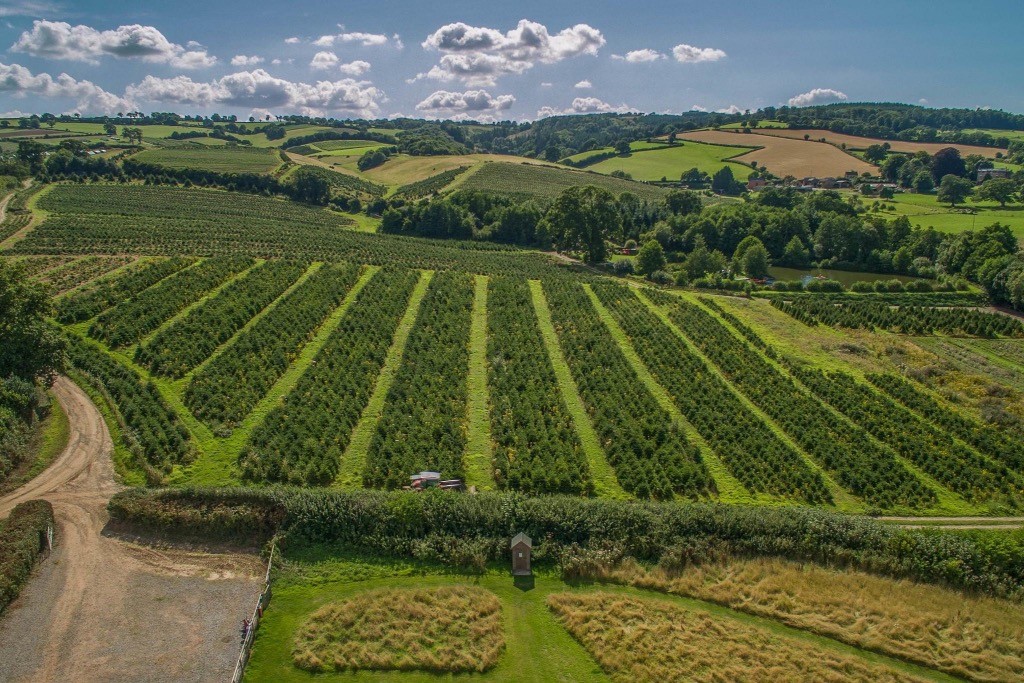 Panoramic countryside views at Secret Valley
