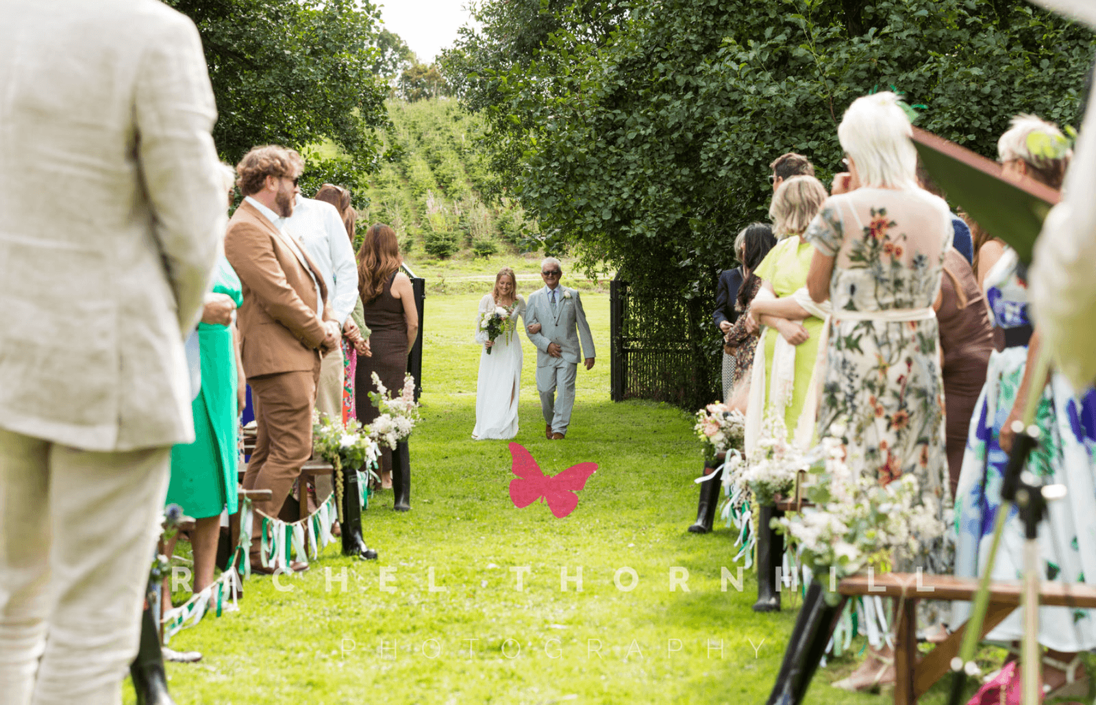 Walking down the aisle